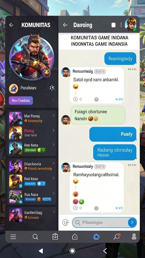 Peta dunia yang luas dan penuh warna.