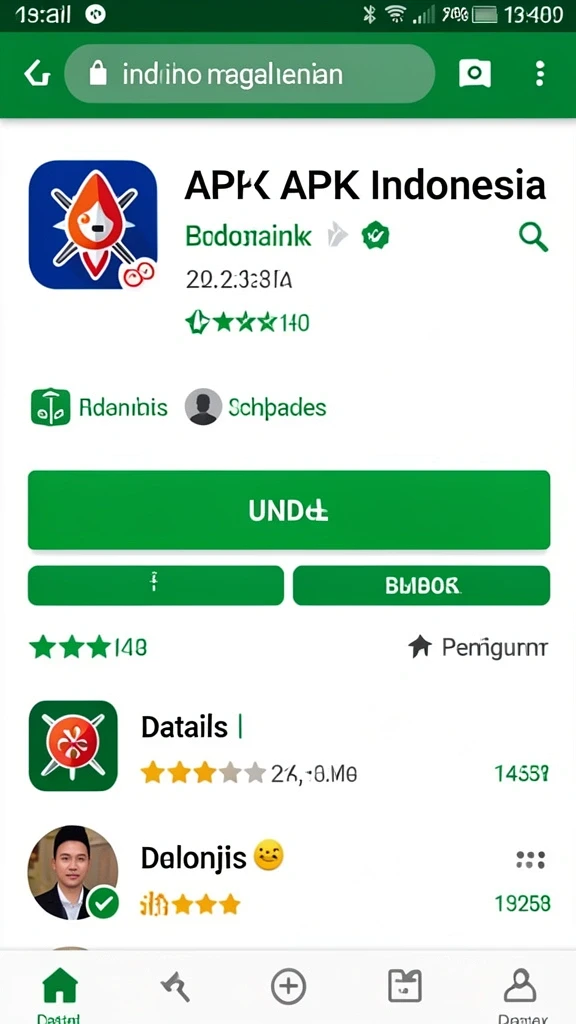 Fitur interaksi sosial yang menyenangkan dan kompetitif.