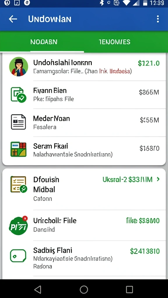 Fitur karakter unik yang dapat dipilih dan diupgrade.