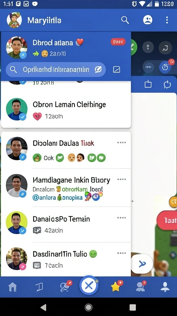 Tampilan antarmuka yang user-friendly.