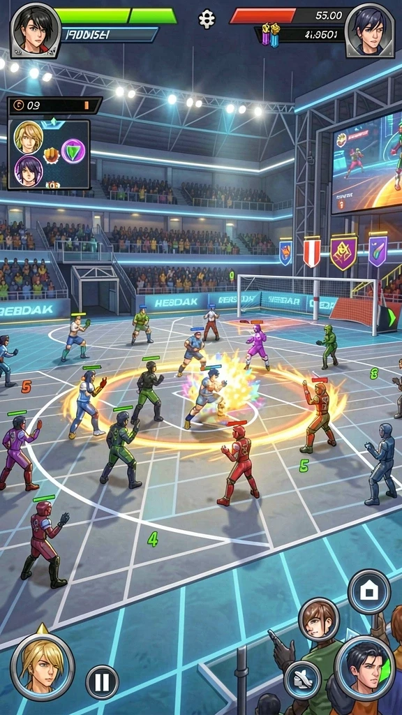 Mode multiplayer yang mendebarkan dan menantang.