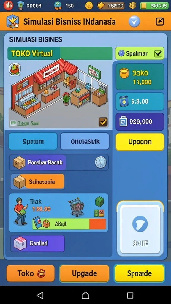 Screenshot 3: Mode permainan seru dengan teman-teman.