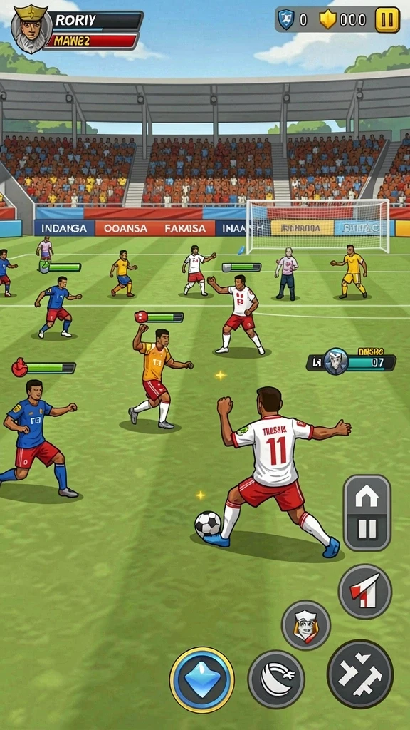 Fitur interaksi sosial yang membuat game lebih seru.