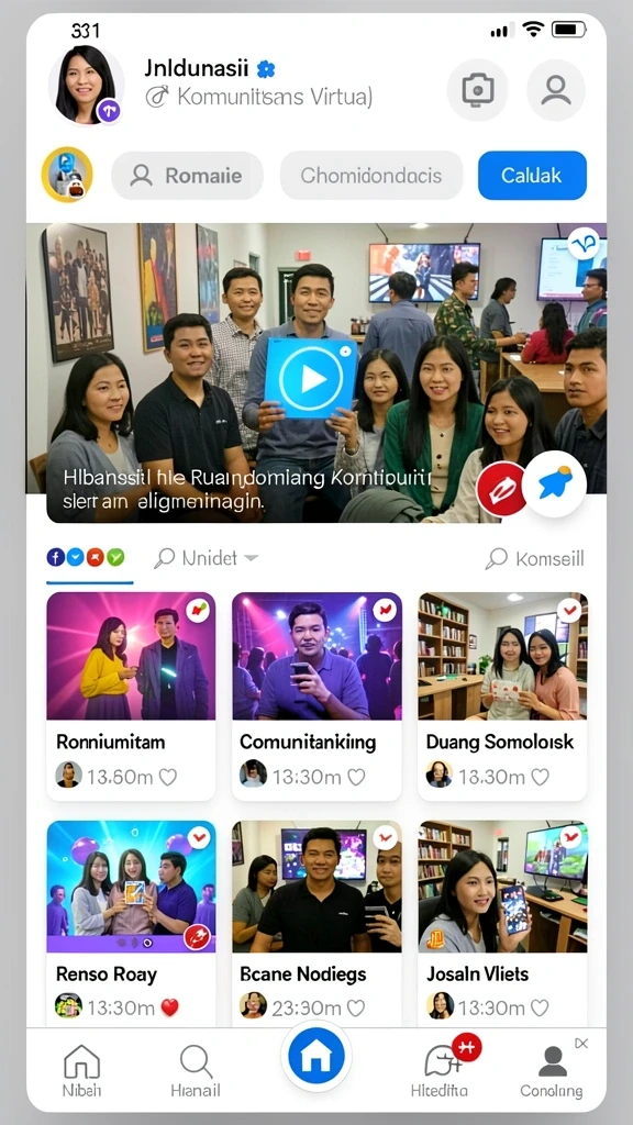 Fitur karakter unik yang membuat permainan semakin menarik.