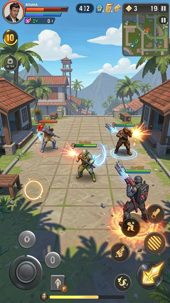 Tampilan grafis yang memukau dalam game ATM138.