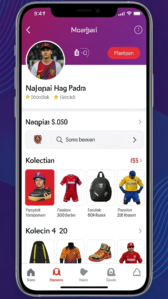 Tampilan antarmuka yang menarik dan user-friendly.