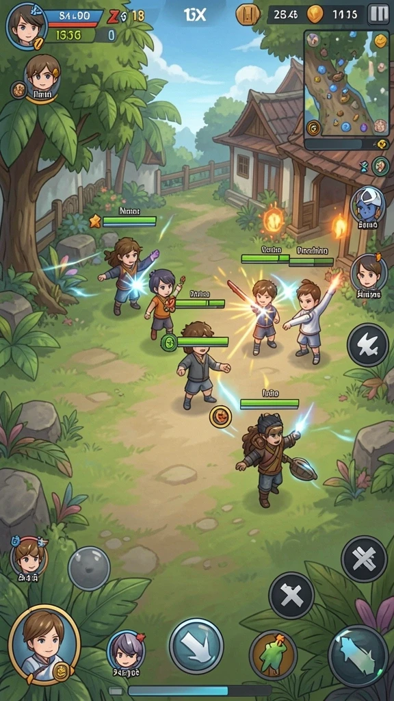 Mode multiplayer yang seru dan kompetitif.