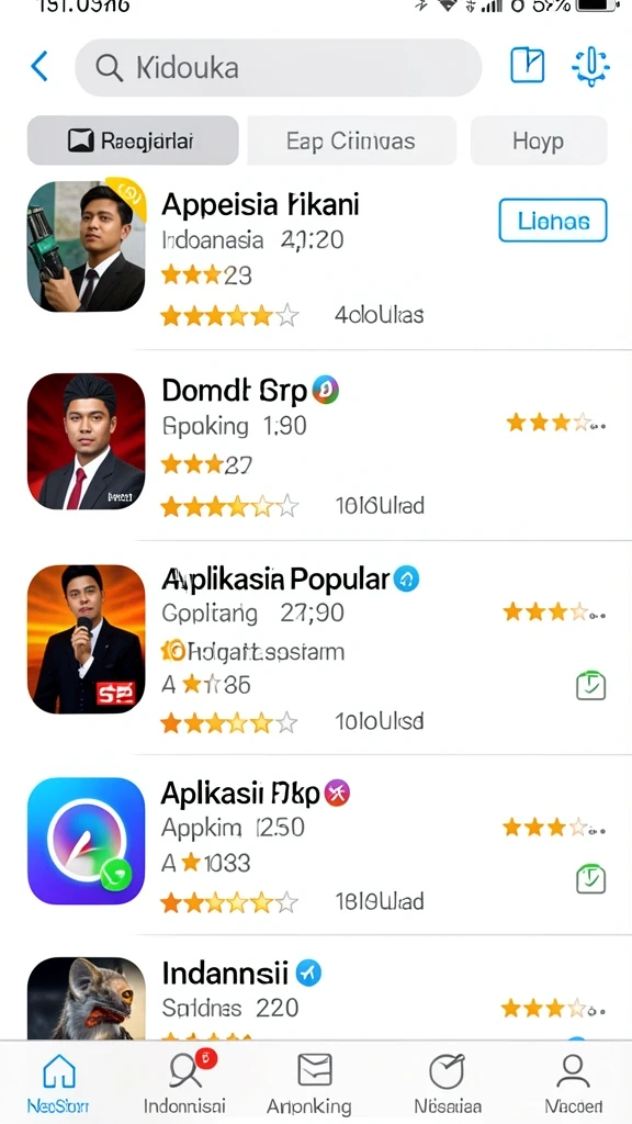 Momen kompetisi seru dengan teman-teman.