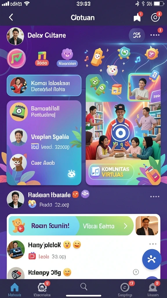Tampilan awal DAYA138 yang menarik dan penuh warna.