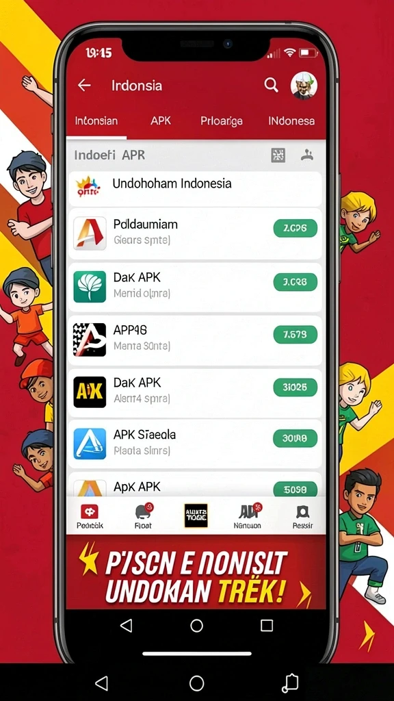 Screenshot menampilkan antarmuka utama DEWA1000 yang menarik.