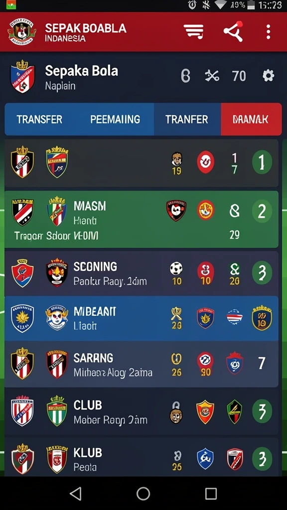 Tampilan grafis yang memukau di F200M.