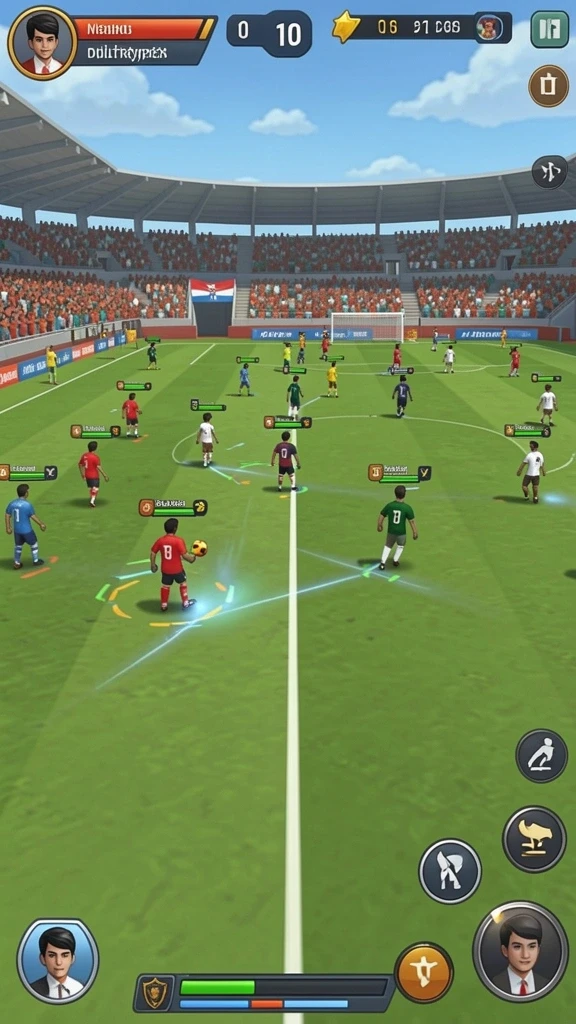 Fitur multiplayer yang memudahkan bermain bersama teman.