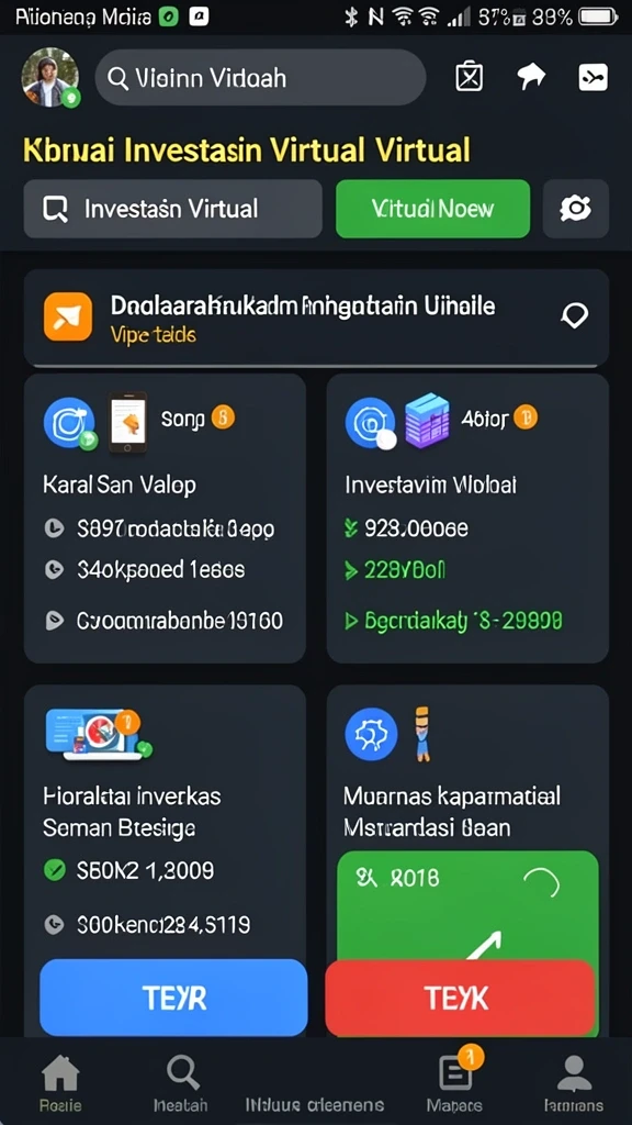 Tampilan antarmuka yang ramah pengguna.