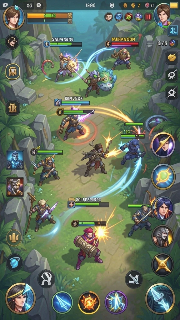 Mode multiplayer seru untuk bermain bersama teman.