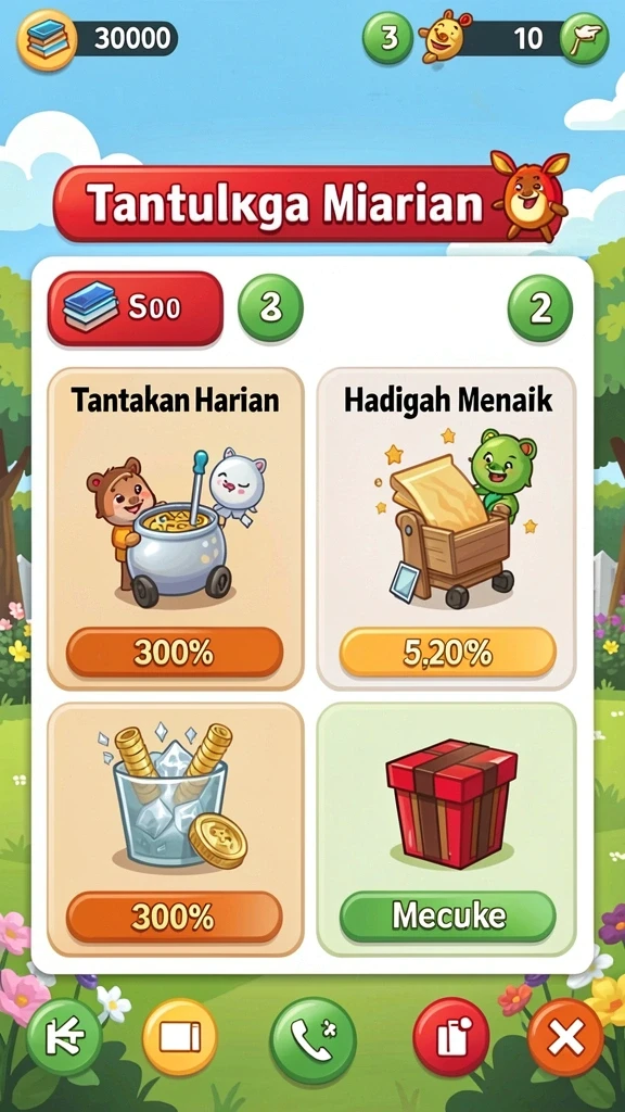 Bonus harian yang menarik untuk semua pemain.