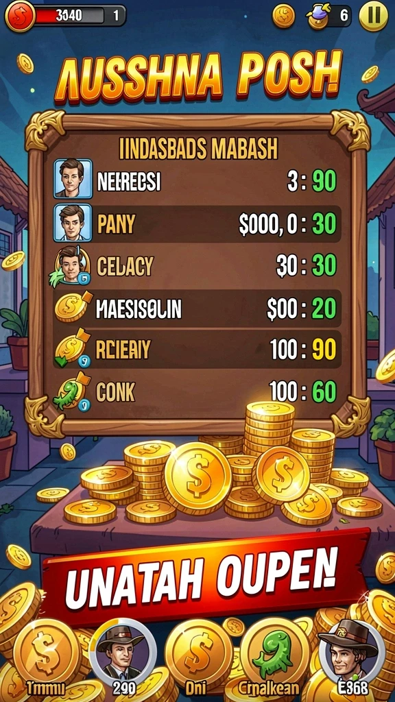 Screenshot menunjukkan interaksi gameplay yang seru dan mendebarkan.