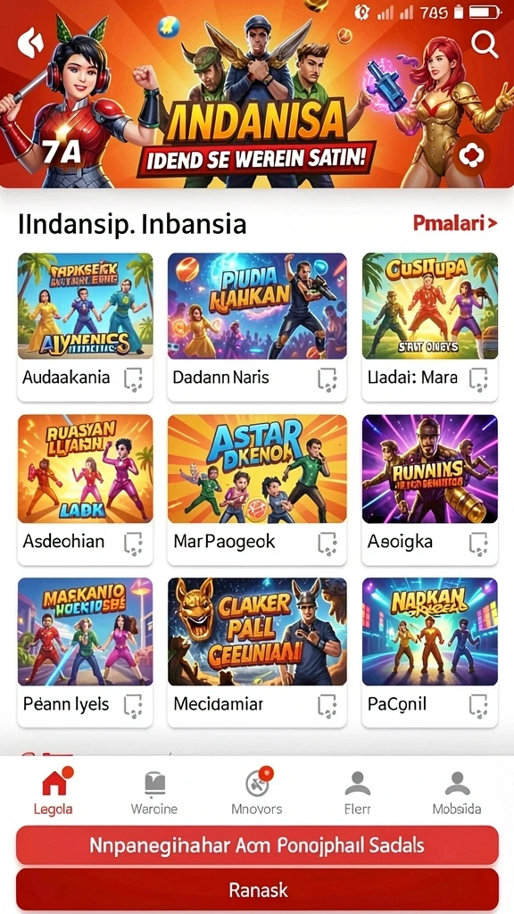 Gameplay seru dan beragam pilihan mode.