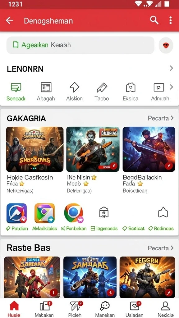 Komunitas aktif yang mendukung pemain.