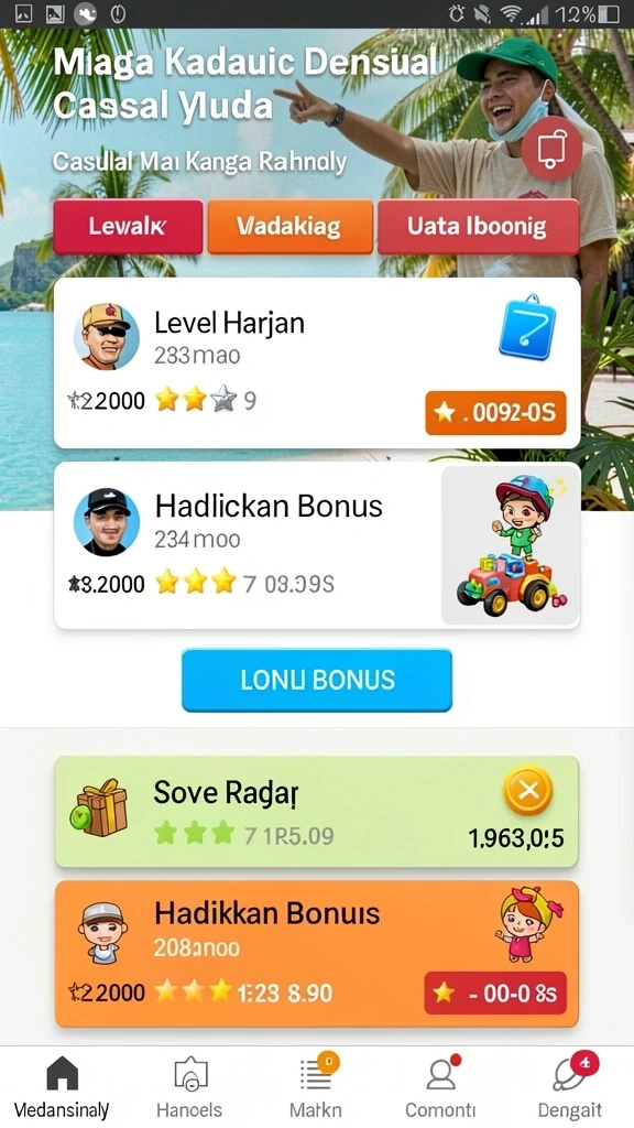 Bonus menarik yang meningkatkan peluang menang.