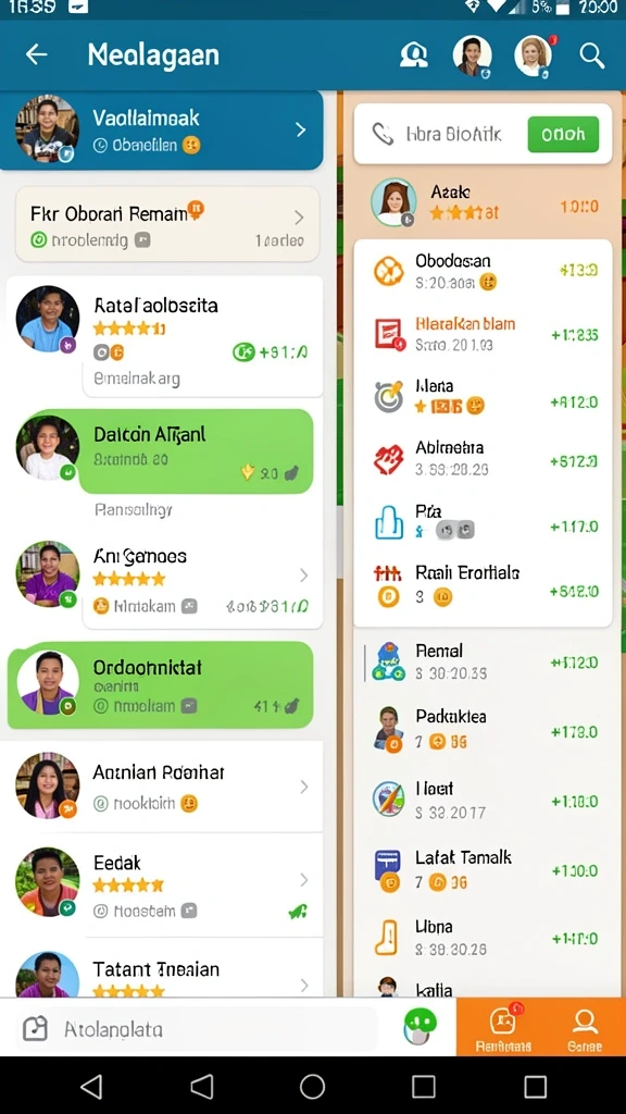 Tangkapan layar menunjukkan pertarungan epik melawan monster besar.