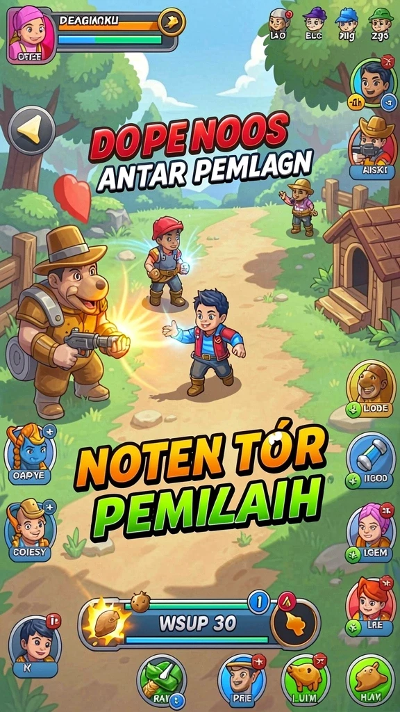 Tampilan antarmuka yang intuitif dan menarik.