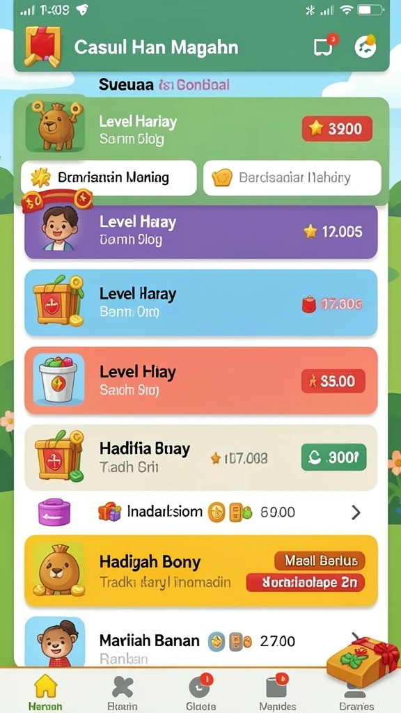 Antarmuka pengguna yang intuitif dan menarik.