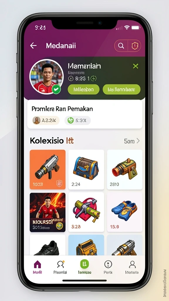 Screenshot menunjukkan berbagai mode permainan yang tersedia.