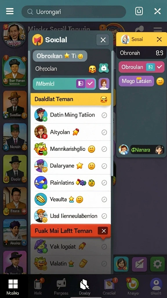 Screenshot menunjukkan aksi seru di dalam mode permainan kompetitif.