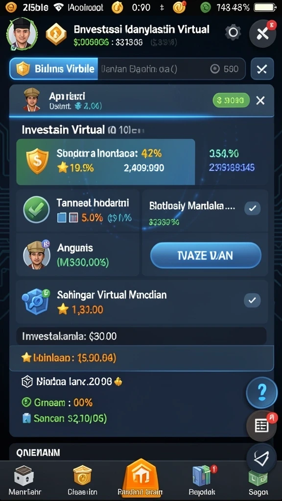 Screenshot menunjukkan aksi pertarungan seru dalam game.