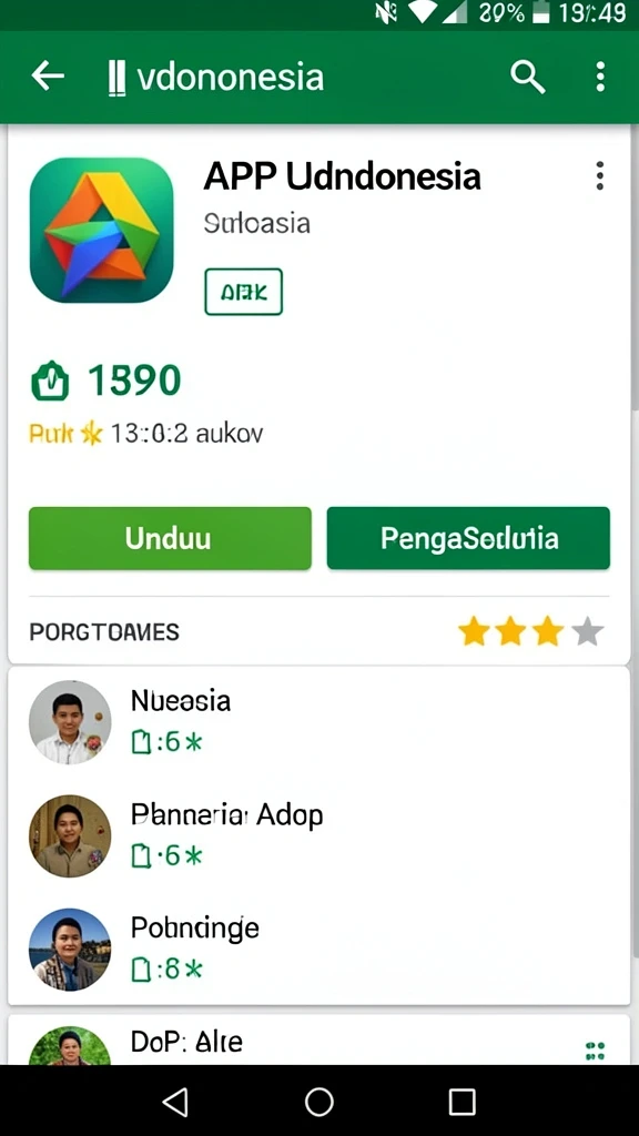 Tampilan antarmuka yang intuitif dan menarik.