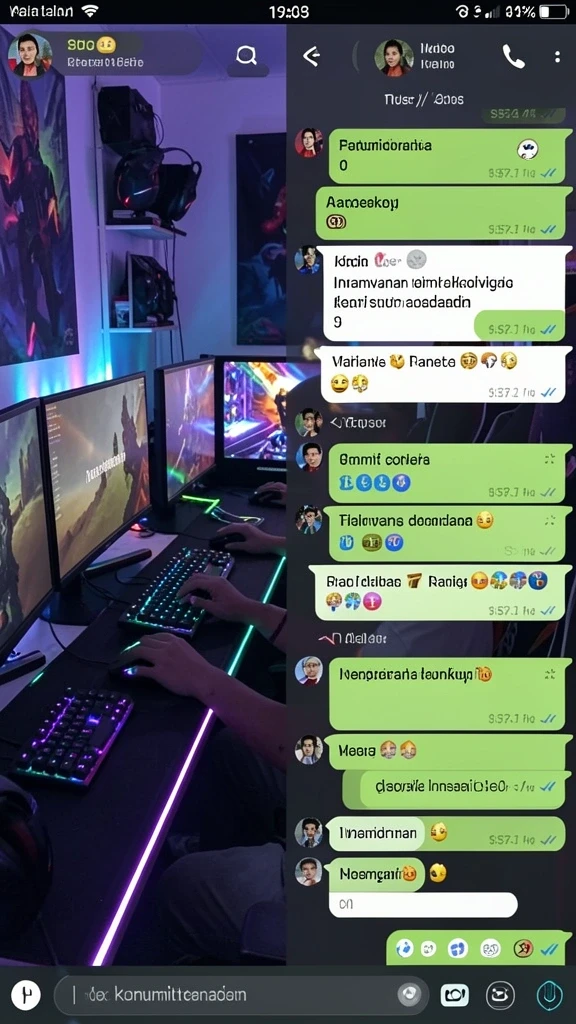 Tampilan antarmuka pengguna yang modern dan rapi.