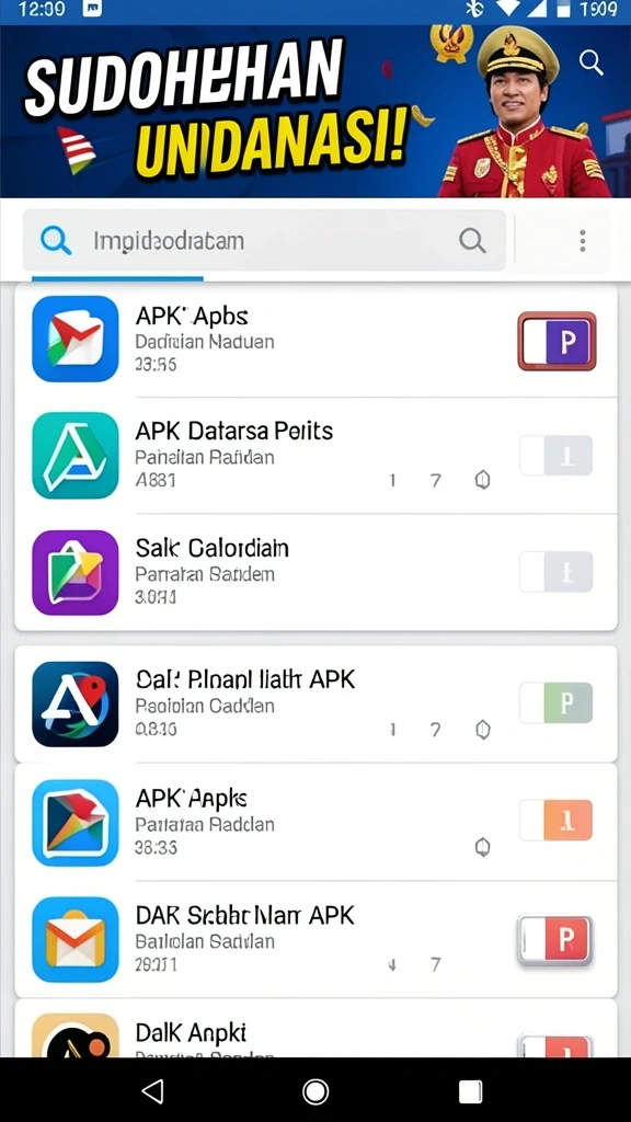 Tampilan antarmuka pengguna yang intuitif dan ramah.