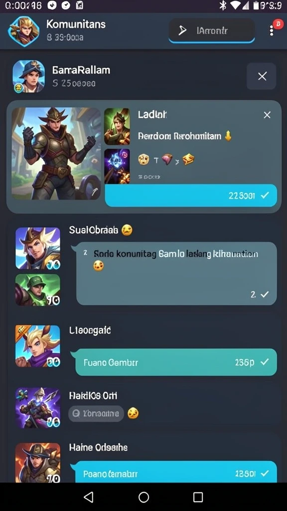 Desain grafis yang memukau dan detail luar biasa.