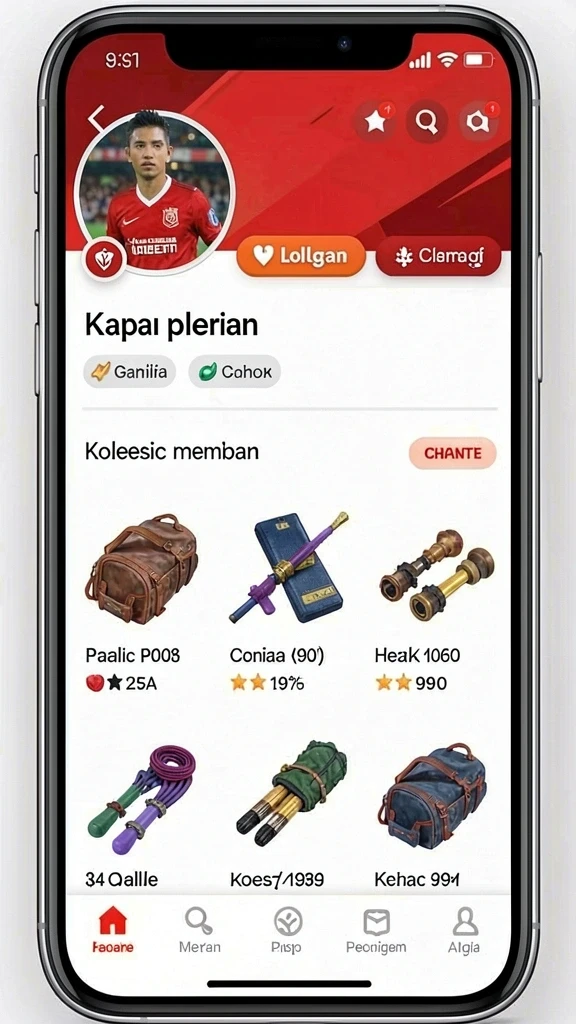 Tampilan awal yang menarik dan mudah dipahami.