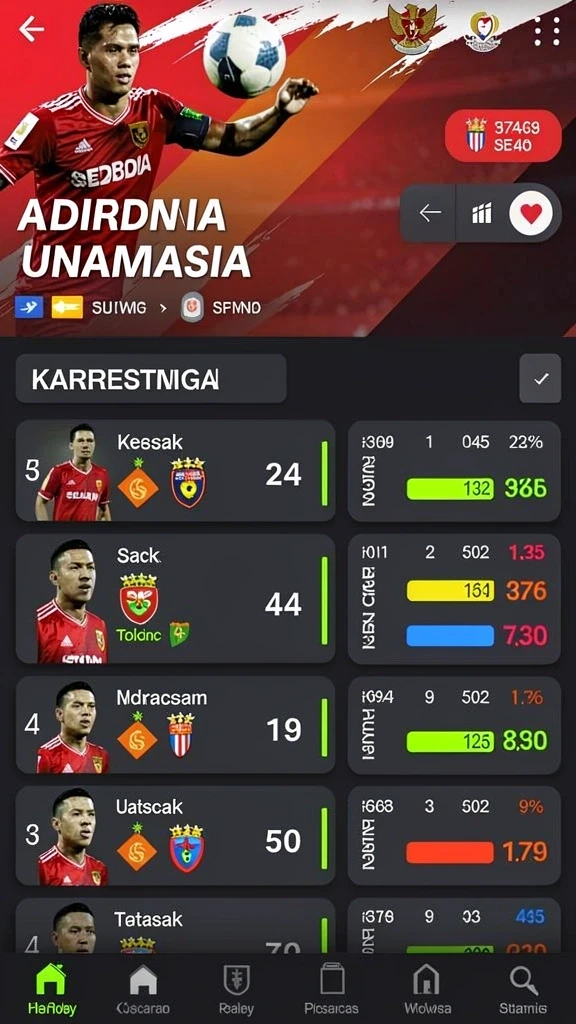 Antarmuka pengguna yang menarik dan mudah dinavigasi.