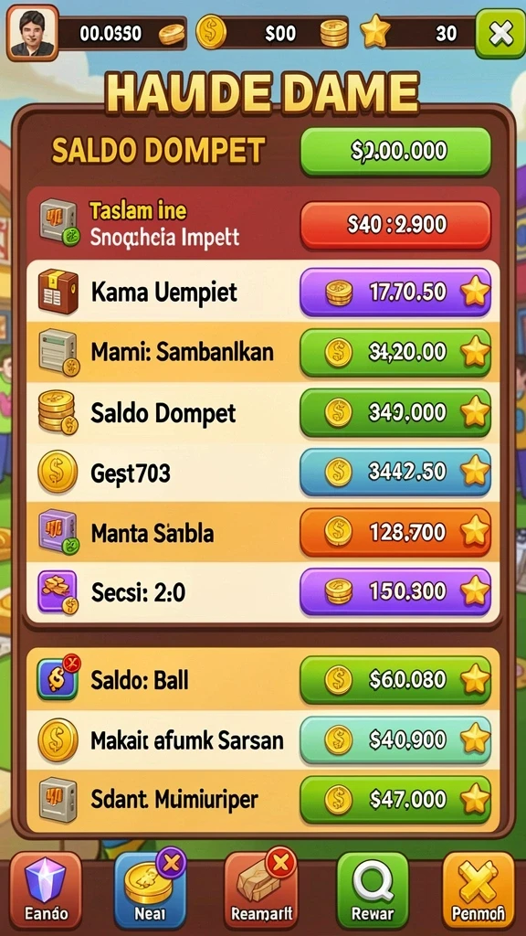 Berbagai pilihan permainan slot dengan tema yang beragam.