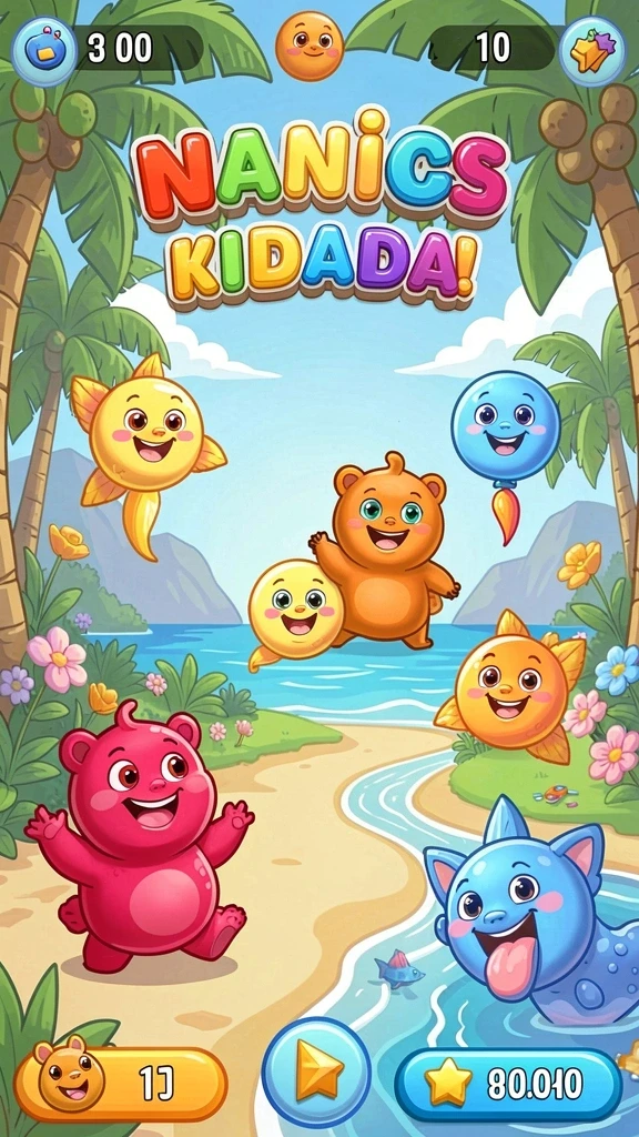 Menampilkan gameplay yang seru dan menantang.