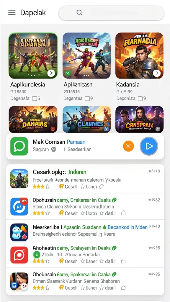 Beragam pilihan tema slot yang menghibur.