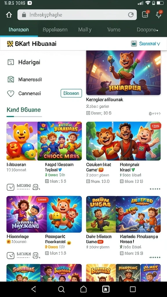 Tampilan antarmuka yang intuitif dan menarik.
