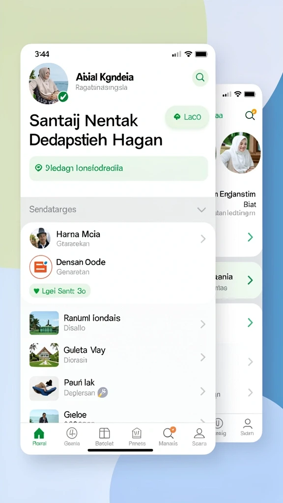 Tampilan antarmuka yang intuitif dan menarik.