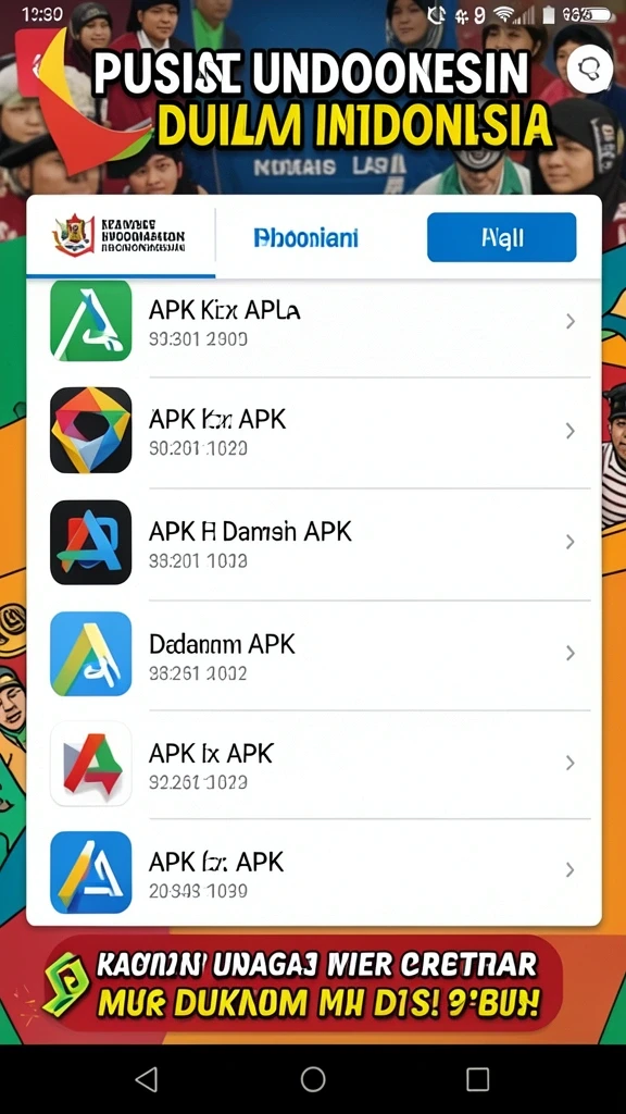 Tampilan leaderboard yang menunjukkan peringkat para pemain.