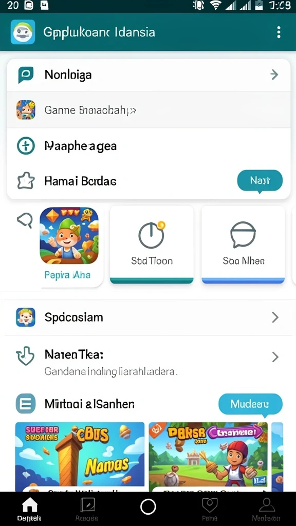 Berbagai mode permainan yang tersedia untuk dinikmati.