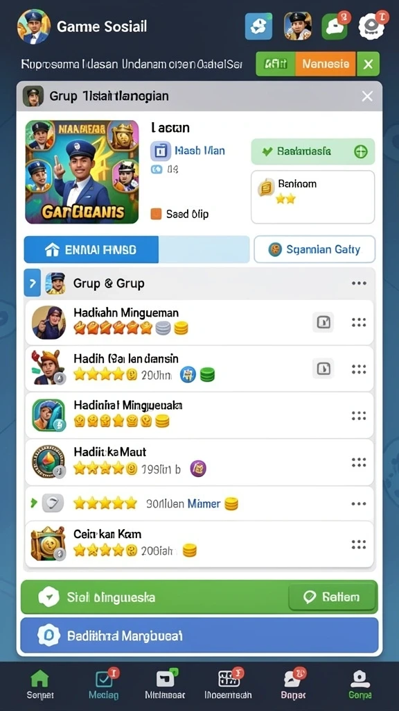 Antarmuka menarik dan mudah digunakan.