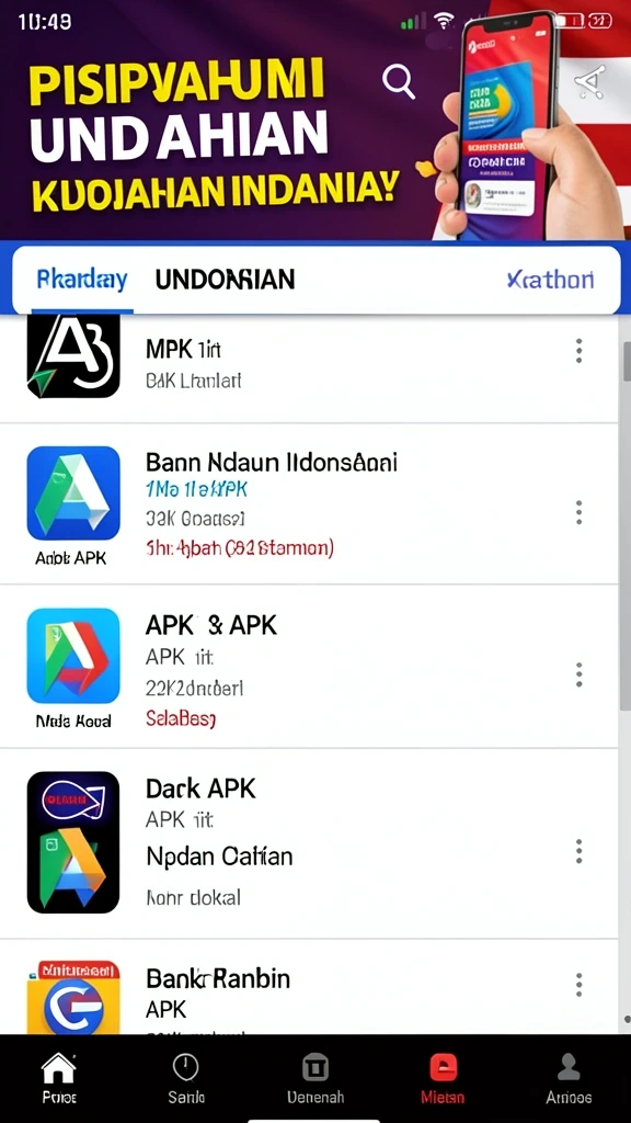 Berbagai pilihan permainan slot yang menarik.