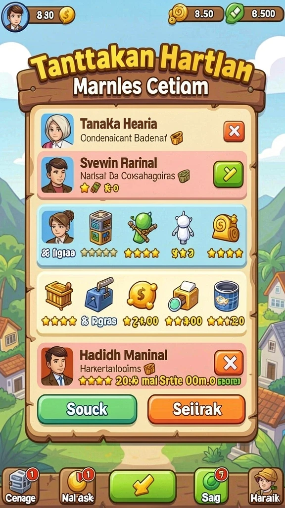 Mode multiplayer yang memungkinkan bermain dengan teman.