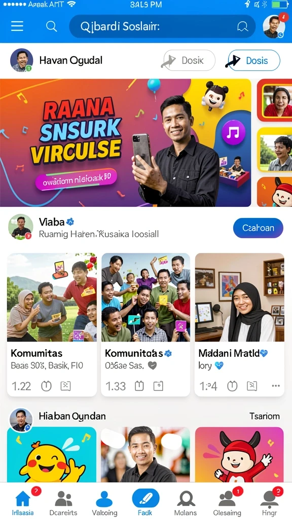 Screenshot kedua menampilkan suasana dunia yang indah.