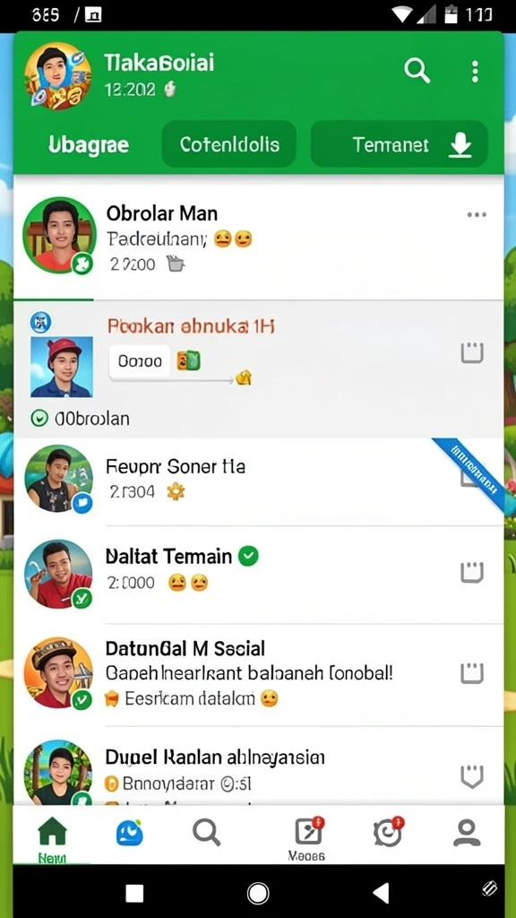 Beragam karakter yang dapat dipilih sesuai selera.