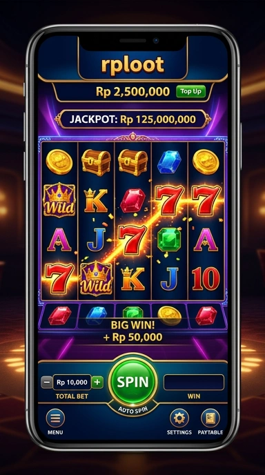 rploot — layar beranda